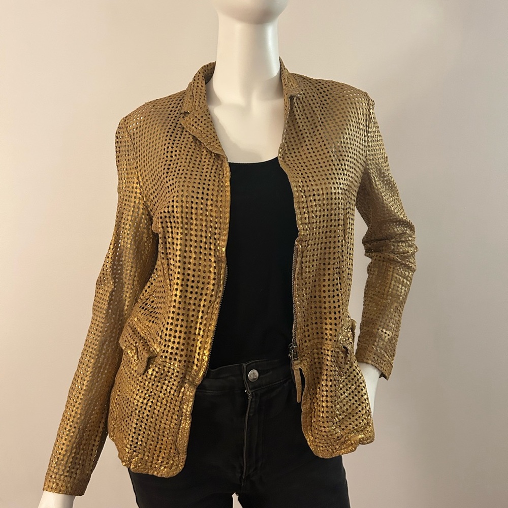 Canadian Designer Leather Coat / Shirt